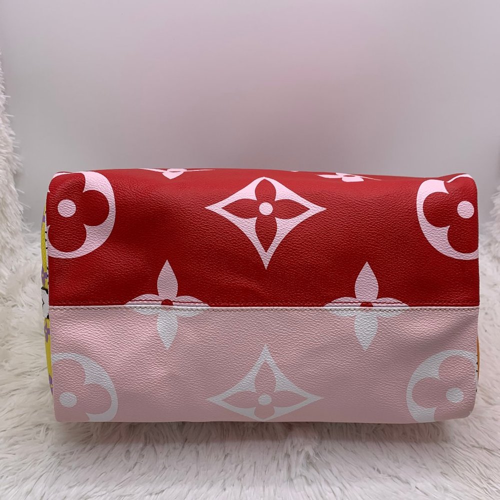 ❌SOLD❌ LOUIS VUITTON Monogram Giant red Speedy - Picture 7 of 16